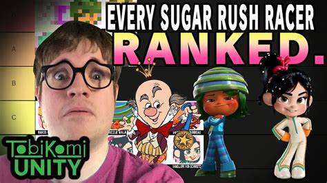 Every Sugar Rush Racer Ranked Youtube