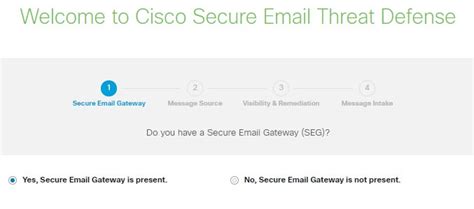 Cisco Secure Email Threat Defense User Guide Set Up Secure Email