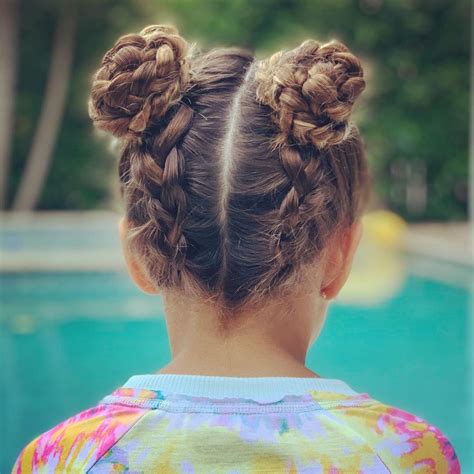 Updated Space Bun Braids Ideas October