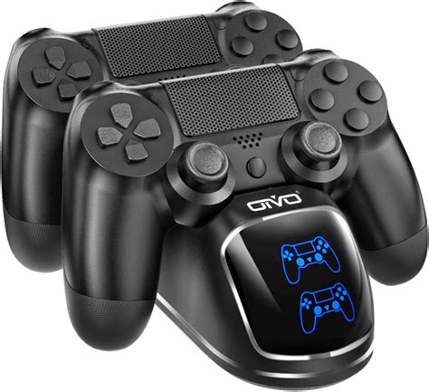 Oivo Ps4 Controller Charger Dual Shock 4 Controller Charging Docking Station With Led Light