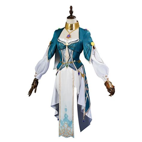 Genshin Impact Lisa Cosplay Costume Green | HMCosplay