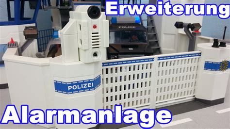 Erweiterung Alarm 6503 für Playmobil Polizei Kommandozentrale Neu