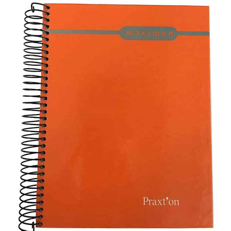 Cuaderno Espiral PRAXTON Maximun 400033674 PRAXTON Sin Licencia