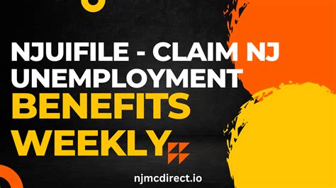 Njuifile Claim Your Nj Unemployment Weekly Benefits