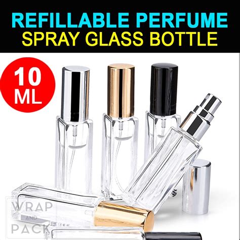 10ml Refillable Jo Malone style Perfume Empty Glass Spray Bottle 10ML Spray Atomizer Perfume ...