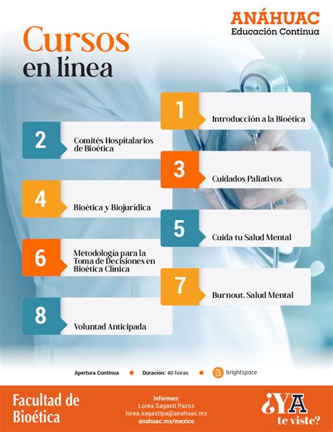 Inicio De Cursos Online Facultad De Bioética