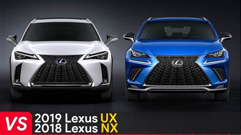 2019 Lexus Ux Vs Lexus Nx Cheaper But Still Better Looking Youtube