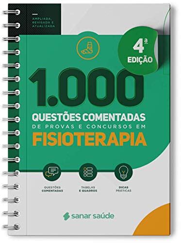 Livro 1 000 Questões Comentadas De Provas E Concursos Em Fisioterapia