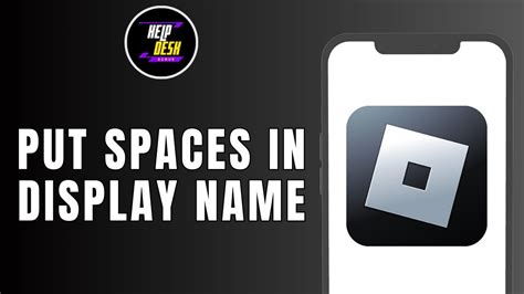 put spaces  display   roblox youtube