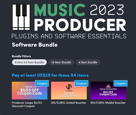 Humble Software Bundle Music Producer Plugins Software