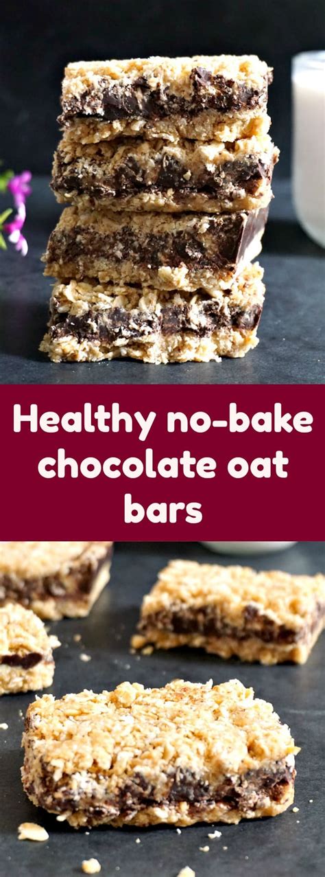 Easy Recipe Tasty Oatmeal Bars With Chocolate Prudent Penny Pincher