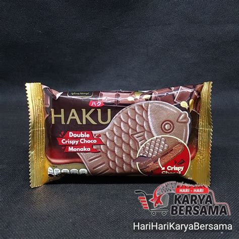 Jual ICE CREAM GLICO WINGS HAKU DOUBLE CRISPY CHOCO MONAKA 100ML Kota