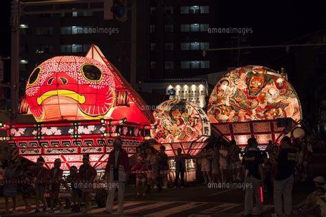 弘前ねぷたまつり 02616000873 の写真素材・イラスト素材｜アマナイメージズ