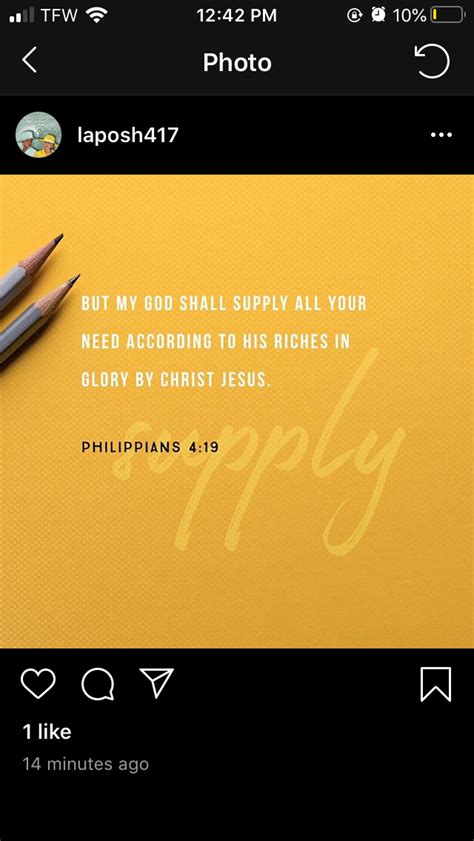 Pin By Lilly Castillo On Devotional My God Shall Supply Philippians