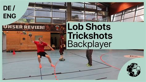 Lob Shot Backplayer Trickshot Handballtraining Handball Inspires [deutsch English] Youtube