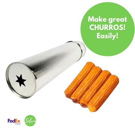 Manual Churrera Churros Tin Hojalata Ebay