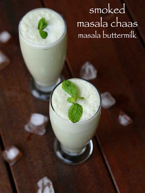 chaas recipe | masala chaas | masala lassi | smoked masala chach