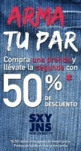 Segunda Prenda A Mitad De Precio En Sexy Jeans V Lido En Toda La