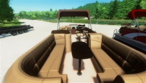 FS22 Bennington Pontoon Boat v 2 0 0 0 Other Vehicles Mod für Farming