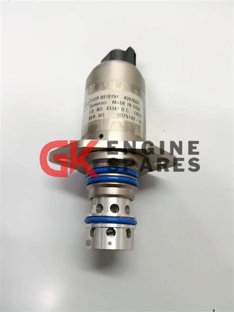 Stainless Steel Cummins Valve Fuel Flow For Generator