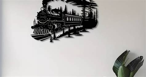 Bohemian Style Steam Train Wall Decor by Jura Švébiš | Download free STL model | Printables.com