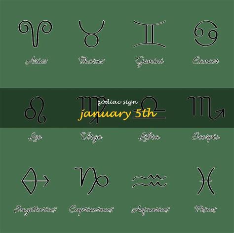 The Mystery Of January 5Th: Unraveling The Zodiac Sign Of Capricorn | ShunSpirit