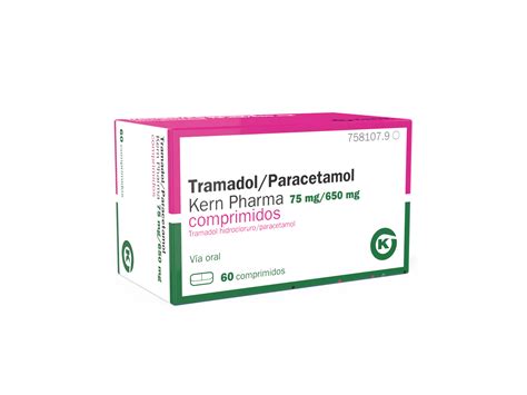 Tramadol Paracetamol Kern Pharma 75 Mg 650 Mg Comprimidos