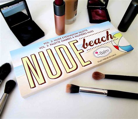 Paleta De Sombras Nude Beach Eyeshadow Thebalm Makeup