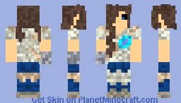 Warrior Girl Minecraft Skin