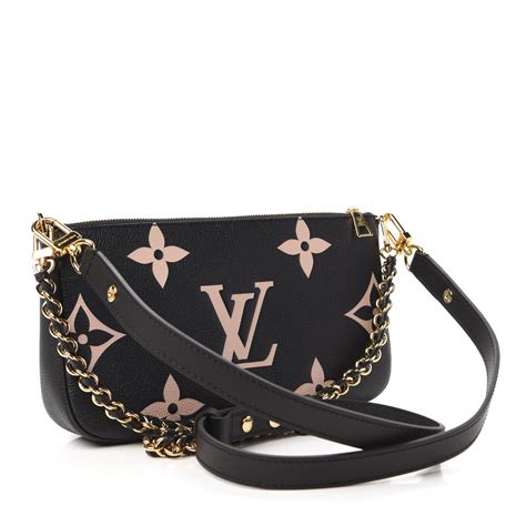 Louis Vuitton Multi Pochette Bag Black