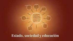 EDUCACIÓN ESTADO Y SOCIEDAD