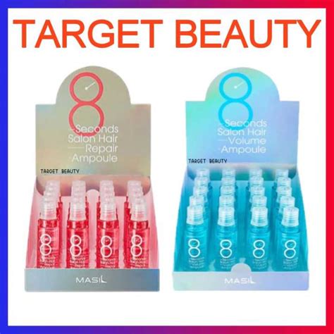 Masil 8 Seconds Salon Hair Ampoule 护发 精华 修护发膜安瓶 15ml x 20pcs | Lazada