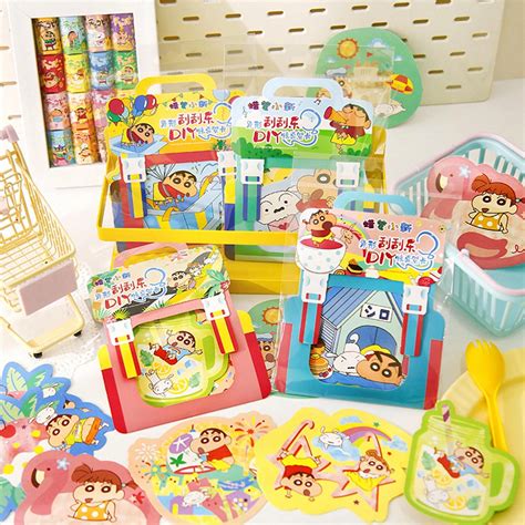 CRAYON SHINCHAN 1pc Crayon Shin Chan Scratch Fun Surprise Card Cartoon ...