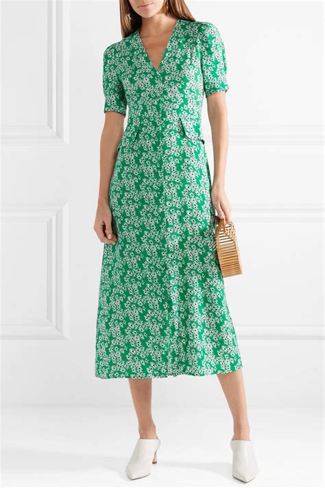 Best Green Printed Midi Dresses For Summer Who What Wear Uk