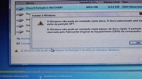 O Windows Não Pode Ser Instalado Neste Disco - MUNDO DA INFORMATICA: O Windows não pode ser instalado neste disco ...