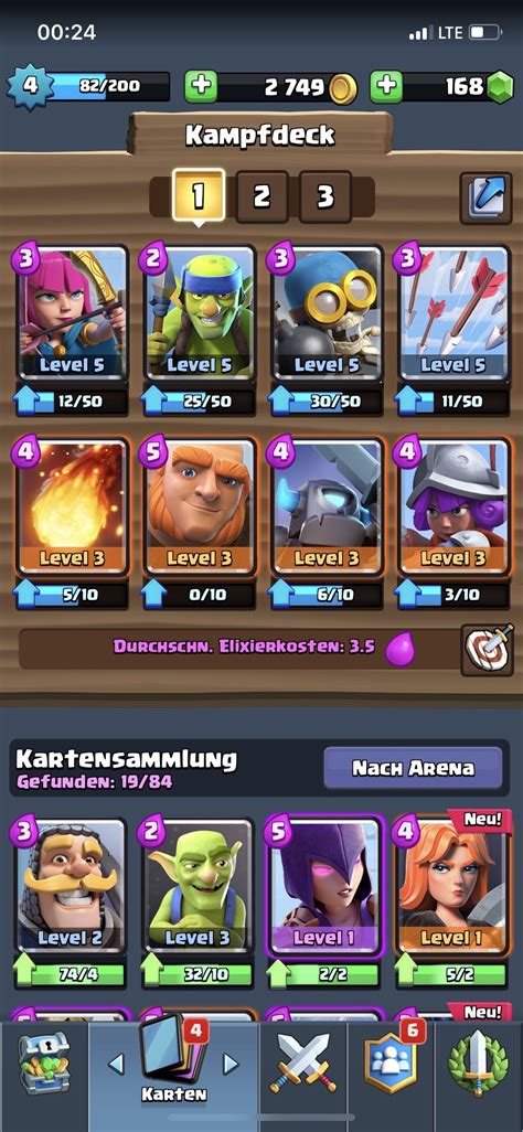 Clash Royal Arena Best Deck Communaut Mcms