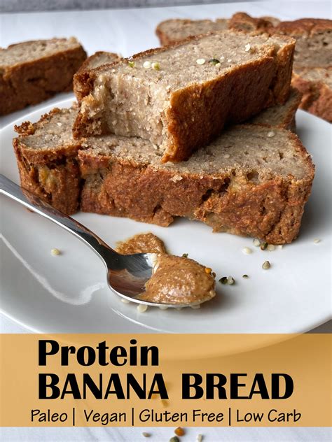 Vegan Banana Protein Bread Gluten Free Paleo Bake It Paleo