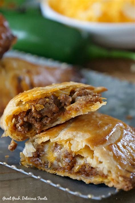 Cheesy Ground Beef Empanadas Onestopyaya