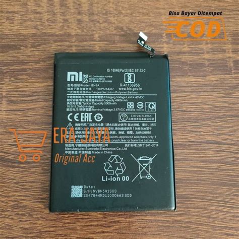 XIAOMI REDMI 10 Baterai Batre Hp Xiaomi Redmi 10 21061119AG Model