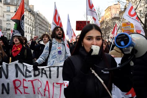 Gr Ve Du F Vrier Manifestants En France Selon La Police