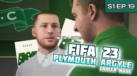 Changing Things Up Fifa Plymouth Argyle Career Mode S E