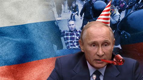 For Putins Th Birthday A Crackdown On His Opponents