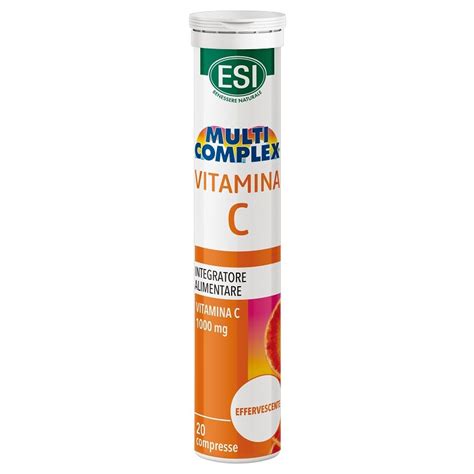 Esi Multicomplex Vitamina C Integratore Compresse Effervescenti