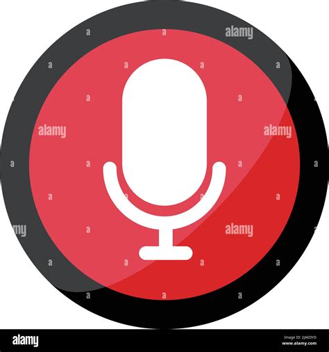 Record Button Red Simple Vector Editable Vector Stock Vector Image