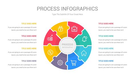 Process Infographics PowerPoint Template | Infographic, Powerpoint ...