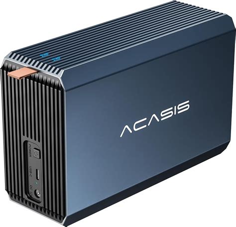 Amazon Acasis External Dual Drive Raid Enclosure With Cooling Fan