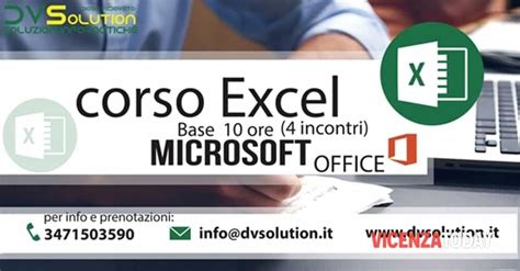 Corso Microsoft Excel