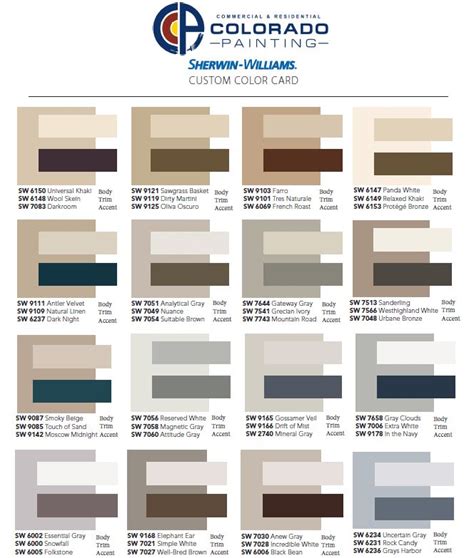 The Color Scheme For Colorado S New Paint Colors