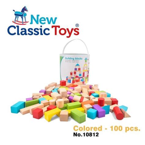 New Classic Toys 繽紛基礎創意積木100pcs 10812 寶寶積木 積木玩具 早教玩具 推塔積木 Rikunori