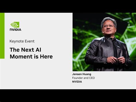 Computex 2023 Keynote Speech By Nvidia Jensen Huang 5 29 2023 Taipei